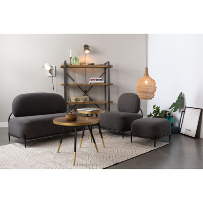 White Label Living Salontafel Denise Walnoot