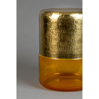 Dutchbone Bijzettafel Cave Oranje