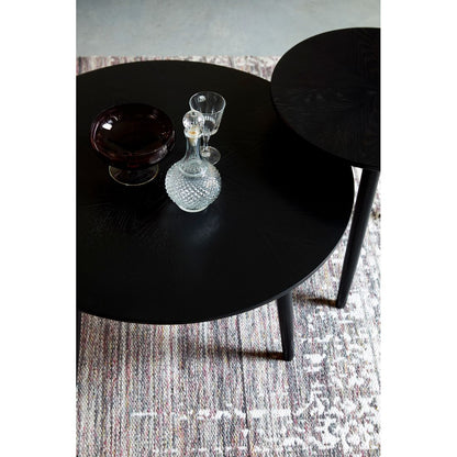 White Label Living Bijzettafel Fabio Zwart