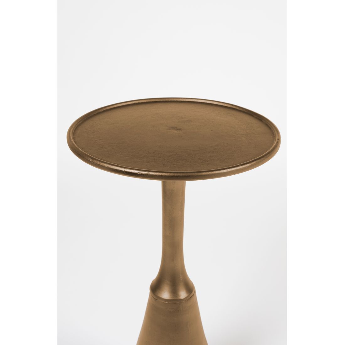 White Label Living Bijzettafel Noah Antiek Messing