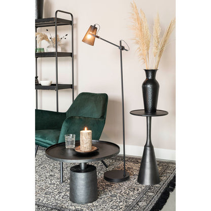 White Label Living Bijzettafel Noah Antiek Zwart