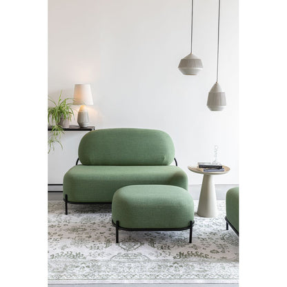 White Label Living Bijzettafel Ringar Wit Beige L