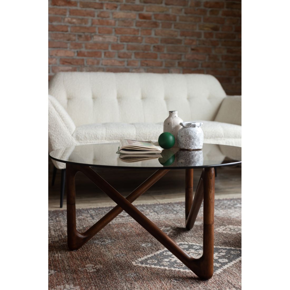 Dutchbone Salontafel Naia Walnoot