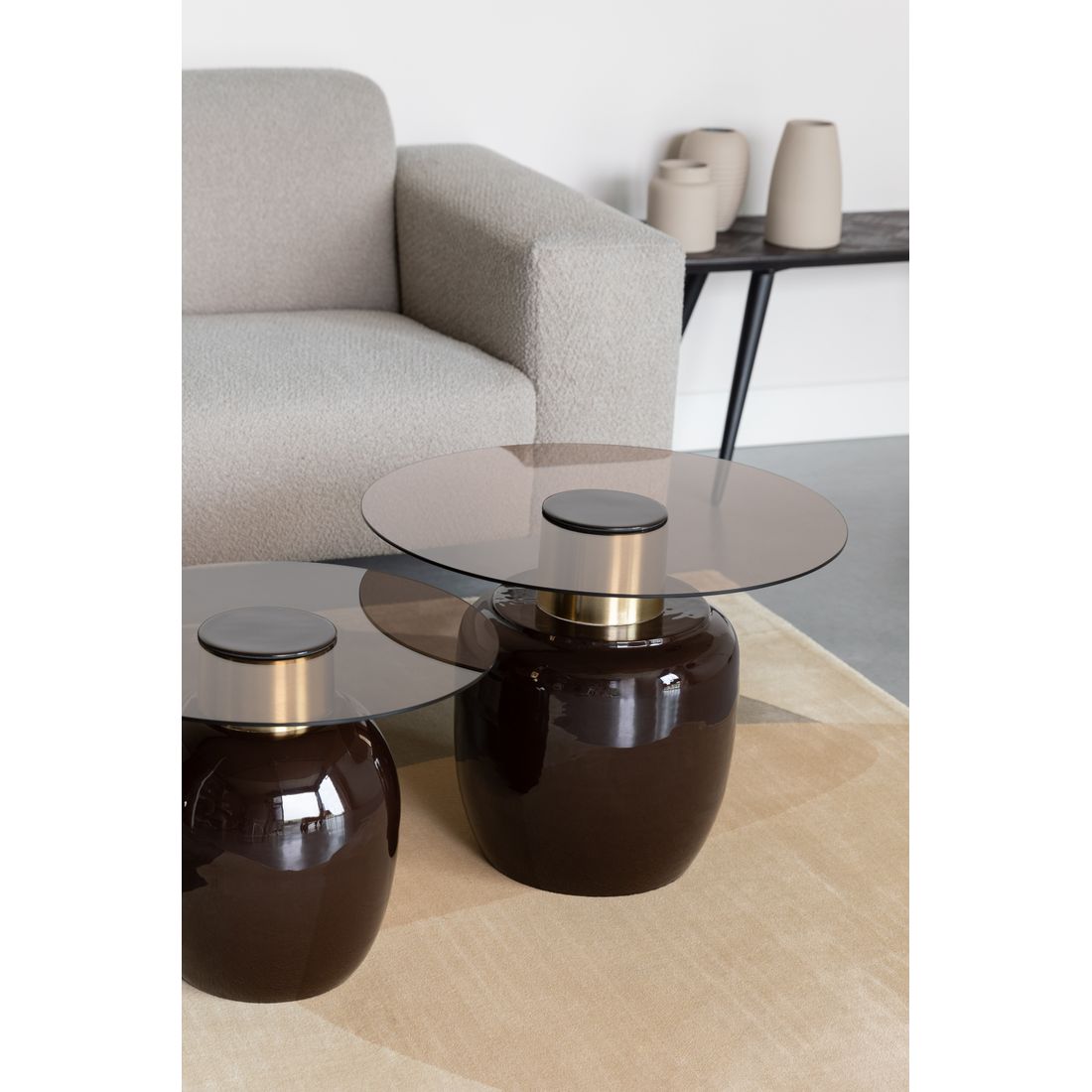 White Label Living Bijzettafel Mohra L