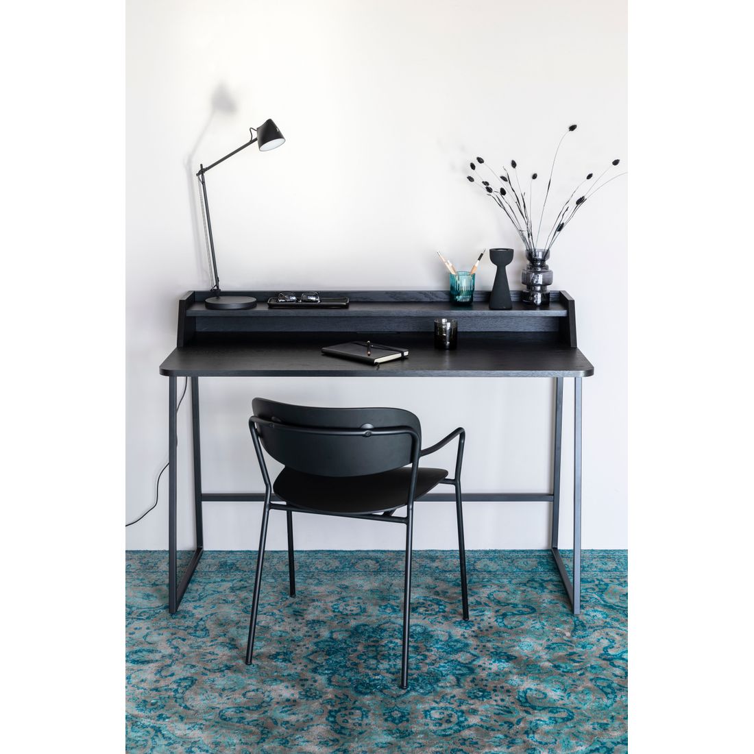 White Label Living Bureautafel Giorgio Zwart