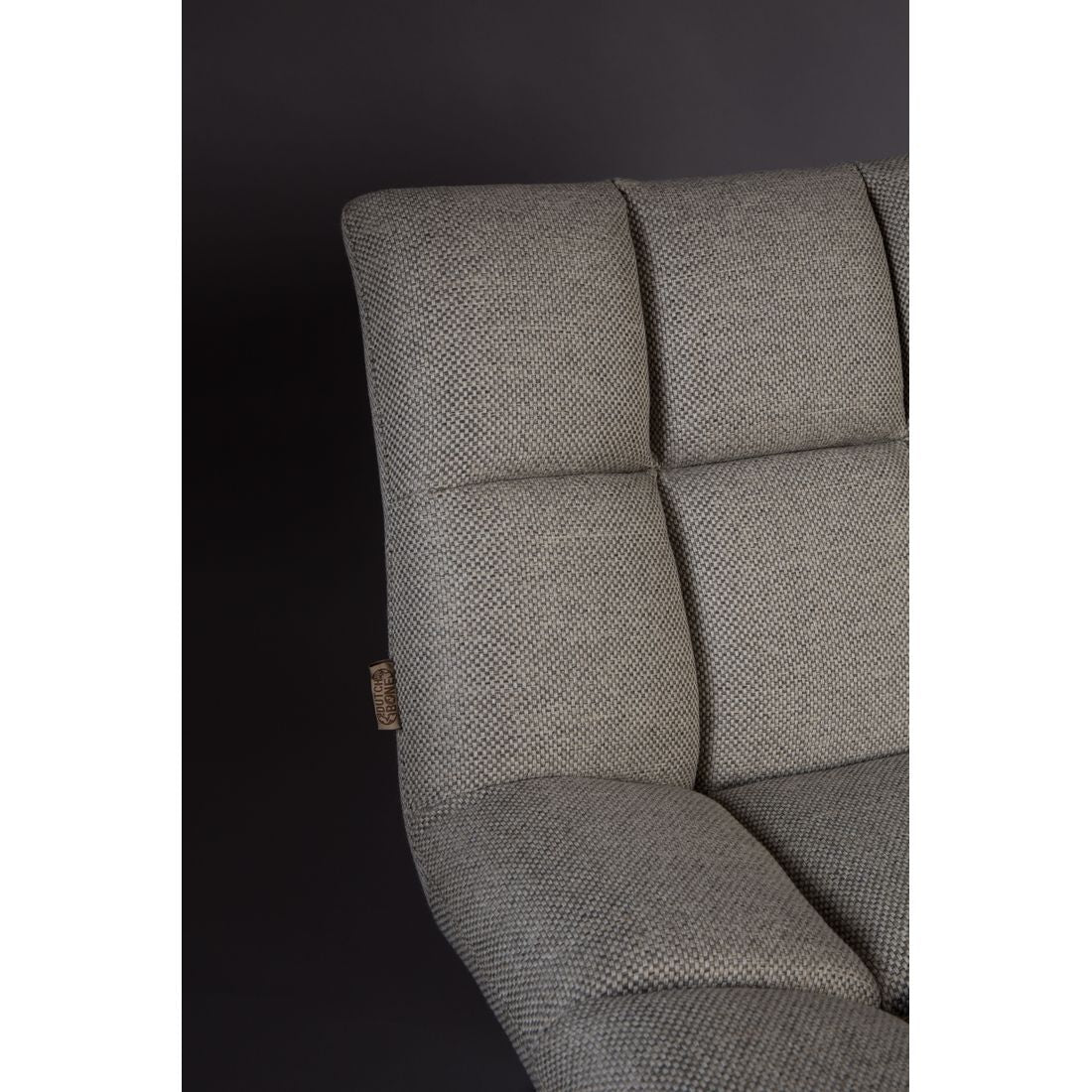 Dutchbone Fauteuil Bar Lichtgrijs
