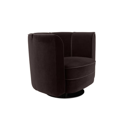 Dutchbone Fauteuil Flower Zwart