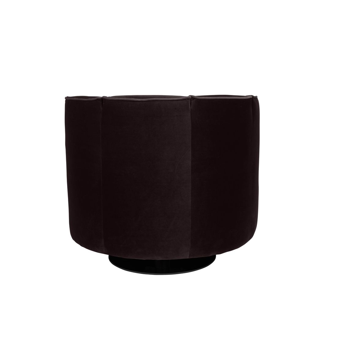 Dutchbone Fauteuil Flower Zwart