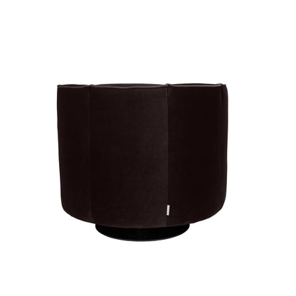 Dutchbone Fauteuil Flower Zwart