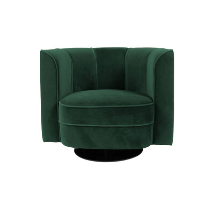 Dutchbone Fauteuil Flower Groen