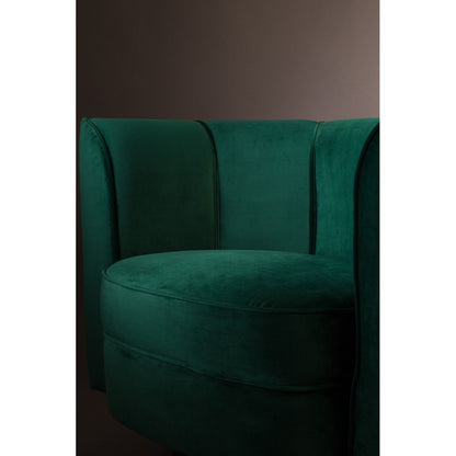 Dutchbone Fauteuil Flower Groen