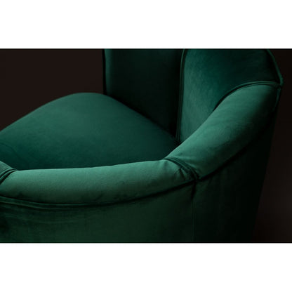 Dutchbone Fauteuil Flower Groen