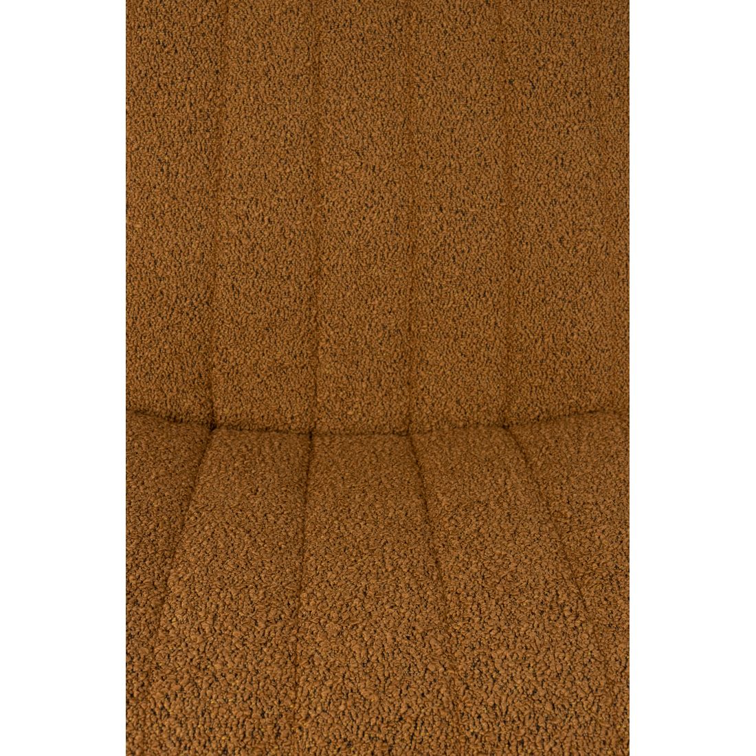 White Label Living Fauteuil Jax Bouclé Bruin