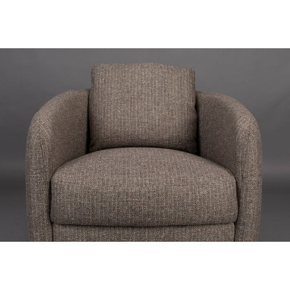 Dutchbone Fauteuil Boho Grijs Bruin