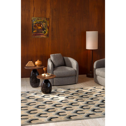 Dutchbone Fauteuil Boho Grijs Bruin