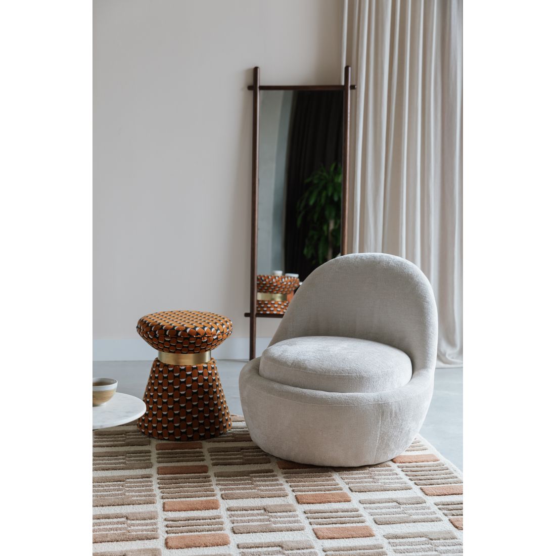 White Label Living Fauteuil Nash Wit