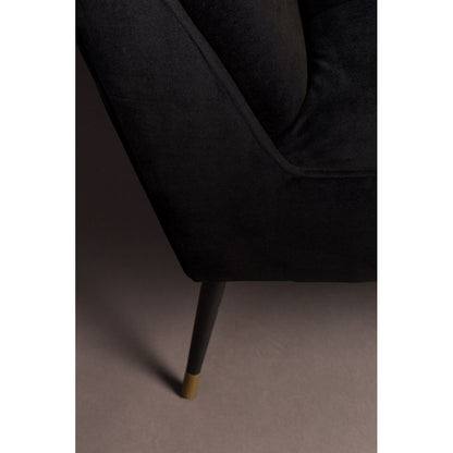 Dutchbone 2-zits Bank Kate Zwart