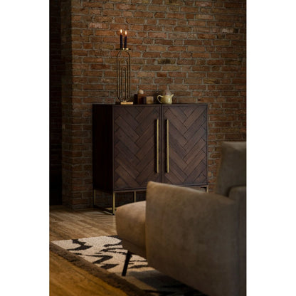 Dutchbone Wijnkast Class Walnoot