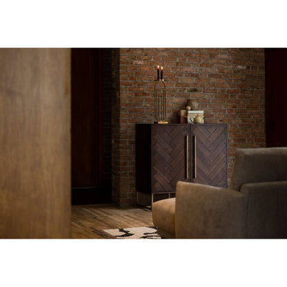 Dutchbone Wijnkast Class Walnoot