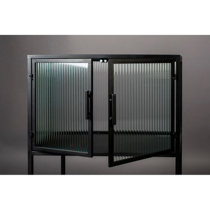 Dutchbone Vitrinekast Boli Smal Zwart