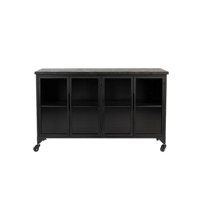 White Label Living Vitrinekast Ferre Laag