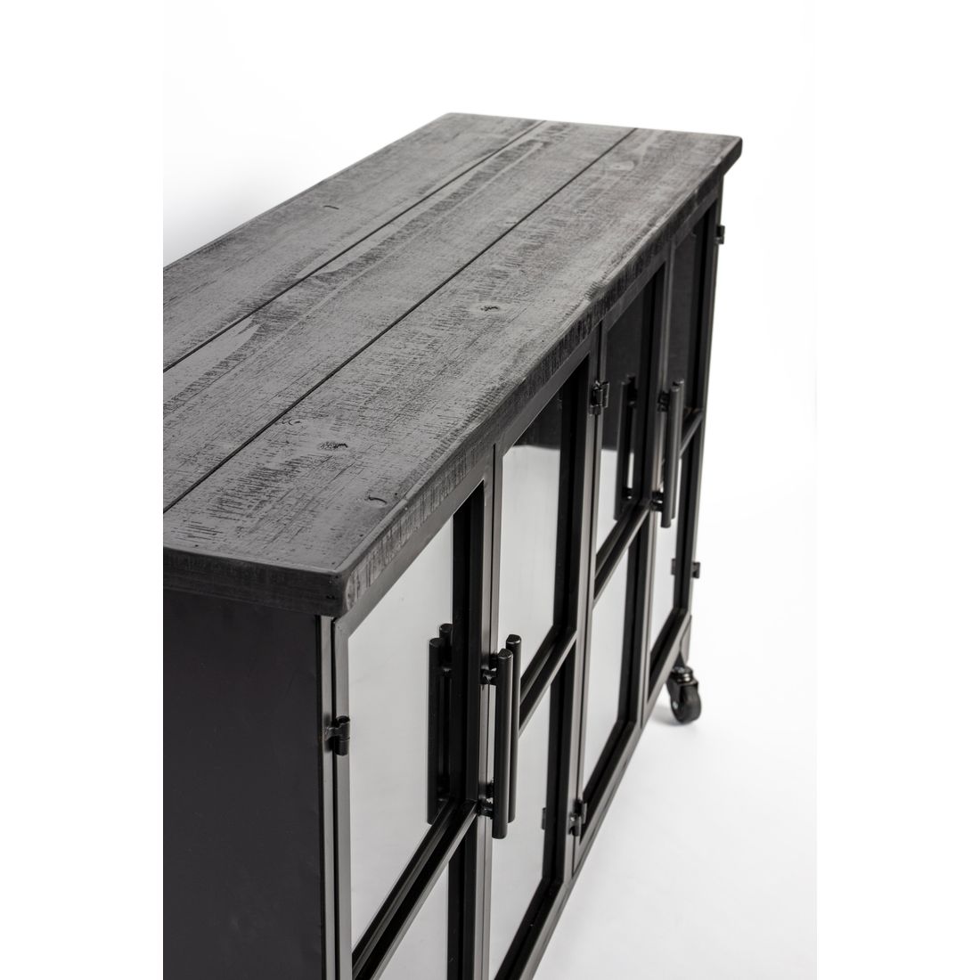 White Label Living Vitrinekast Ferre Laag