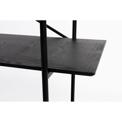 White Label Living Boekenkast Marcio Zwart