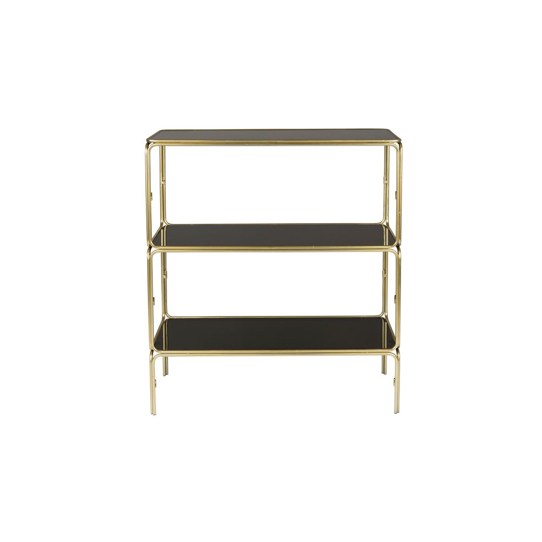 White Label Living Boekenkast Liah Goud