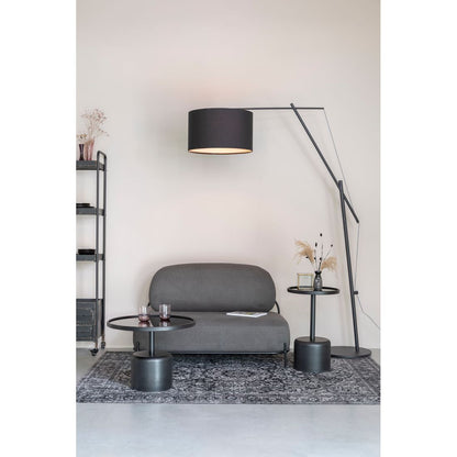 White Label Living Vloerlamp Tokio Zwart