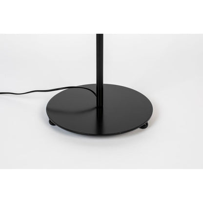 White Label Living Vloerlamp Lena Zwart