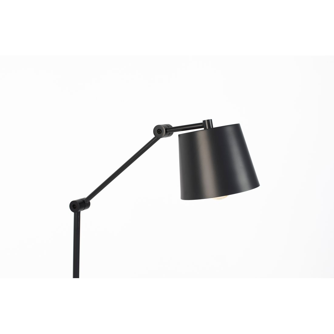 White Label Living Vloerlamp Hajo Zwart