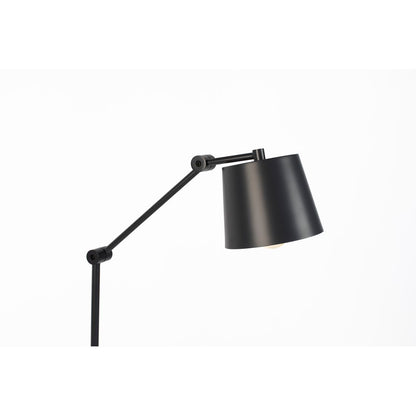 White Label Living Vloerlamp Hajo Zwart