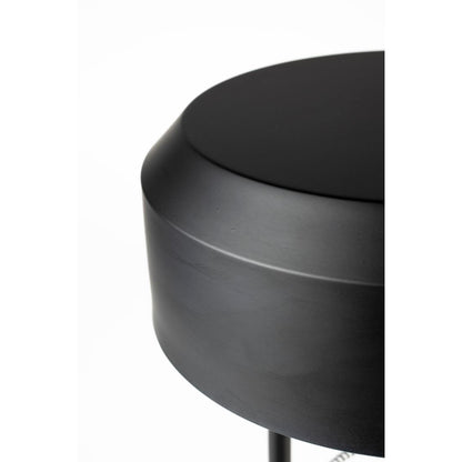 White Label Living Vloerlamp Landon Zwart