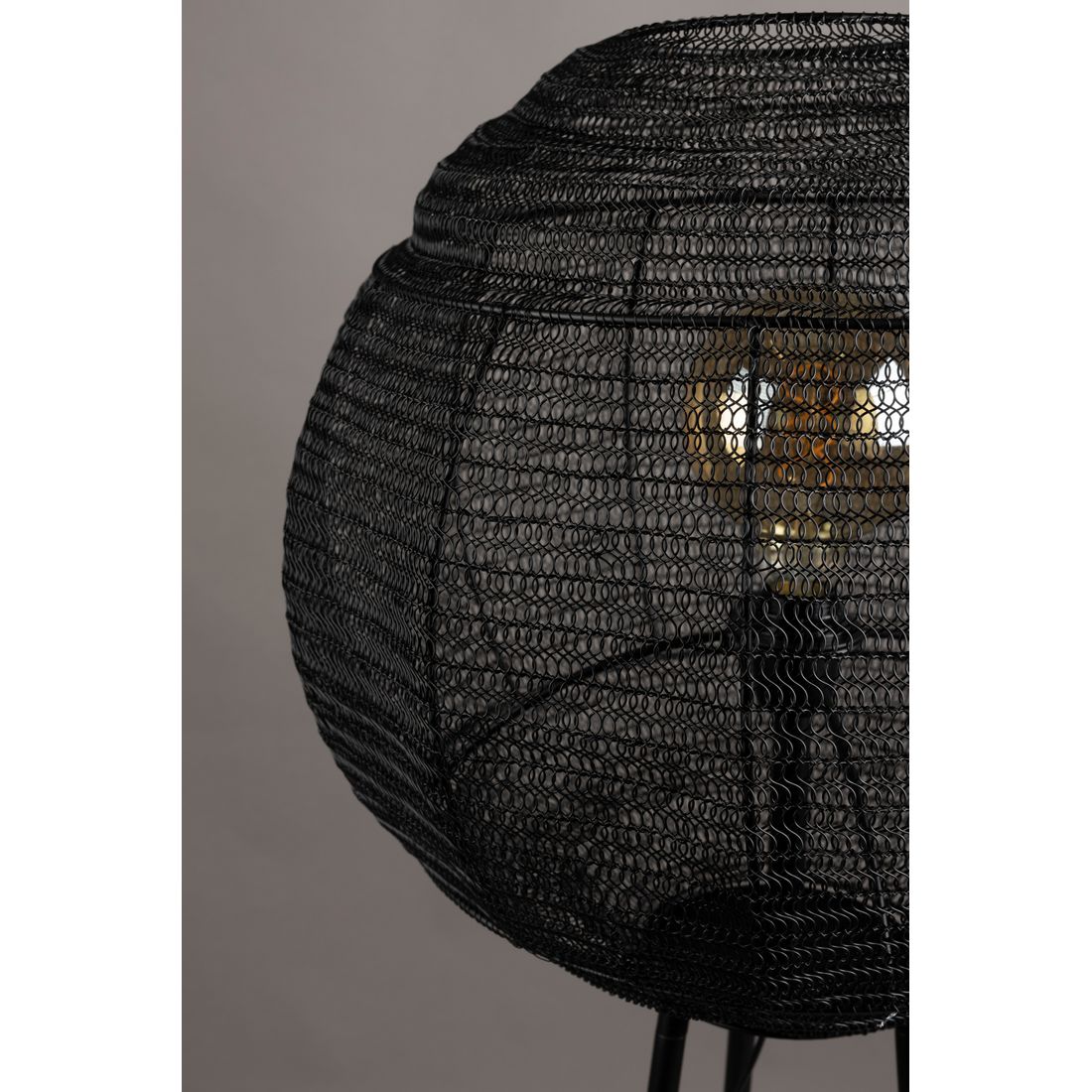 Dutchbone Vloerlamp Meezan Zwart