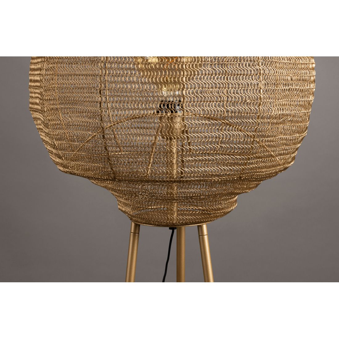 Dutchbone Vloerlamp Meezan Goud