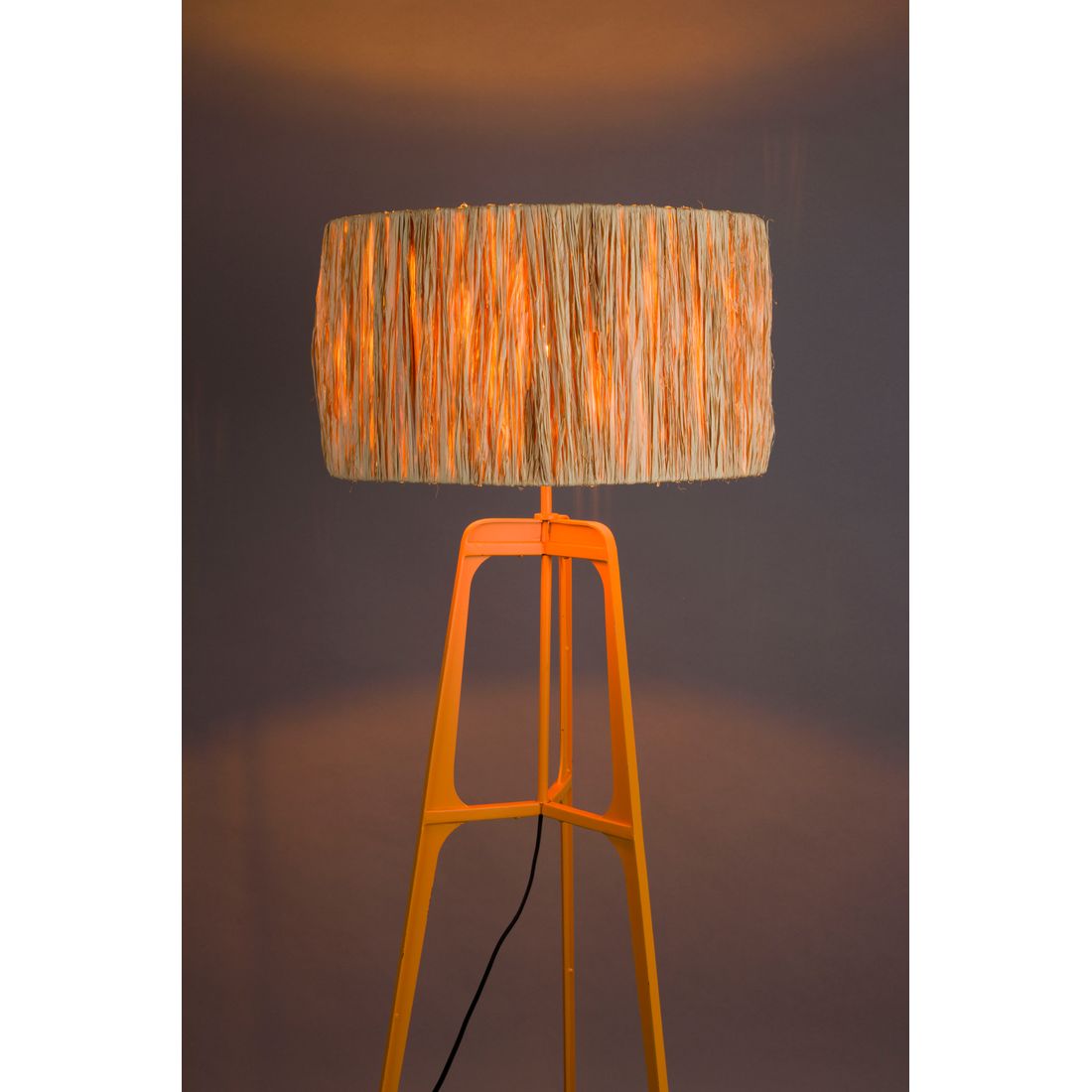 Dutchbone Vloerlamp Afra Oranje