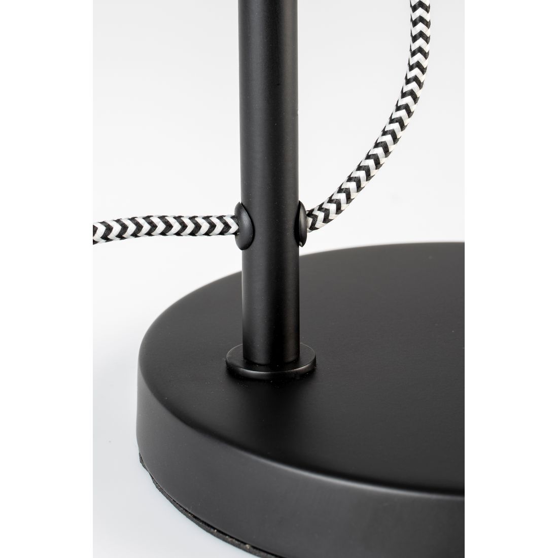 White Label Living Tafellamp Landon Zwart