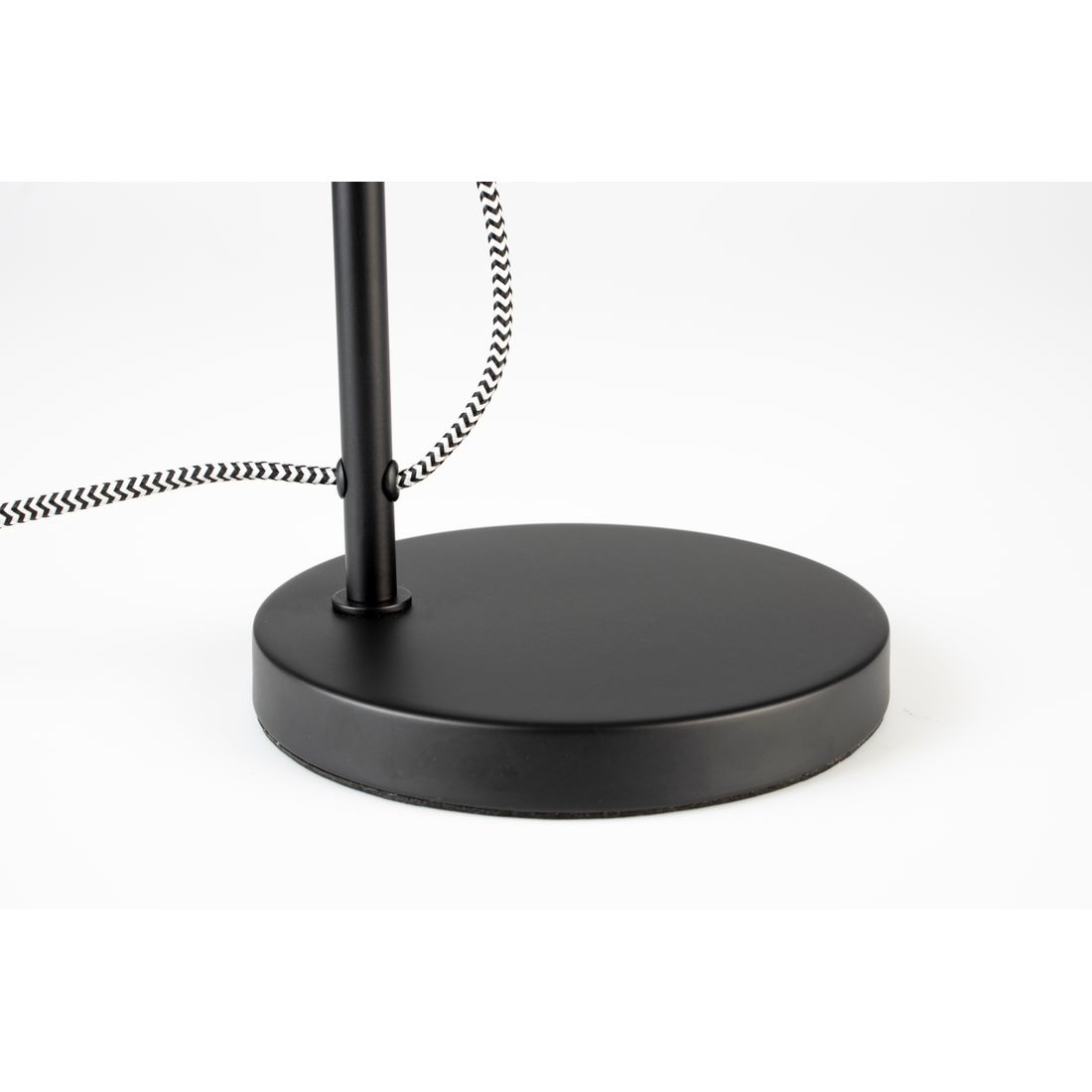 White Label Living Tafellamp Landon Zwart