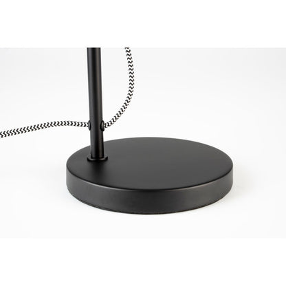 White Label Living Tafellamp Landon Zwart