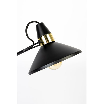 White Label Living Tafellamp Jona Zwart