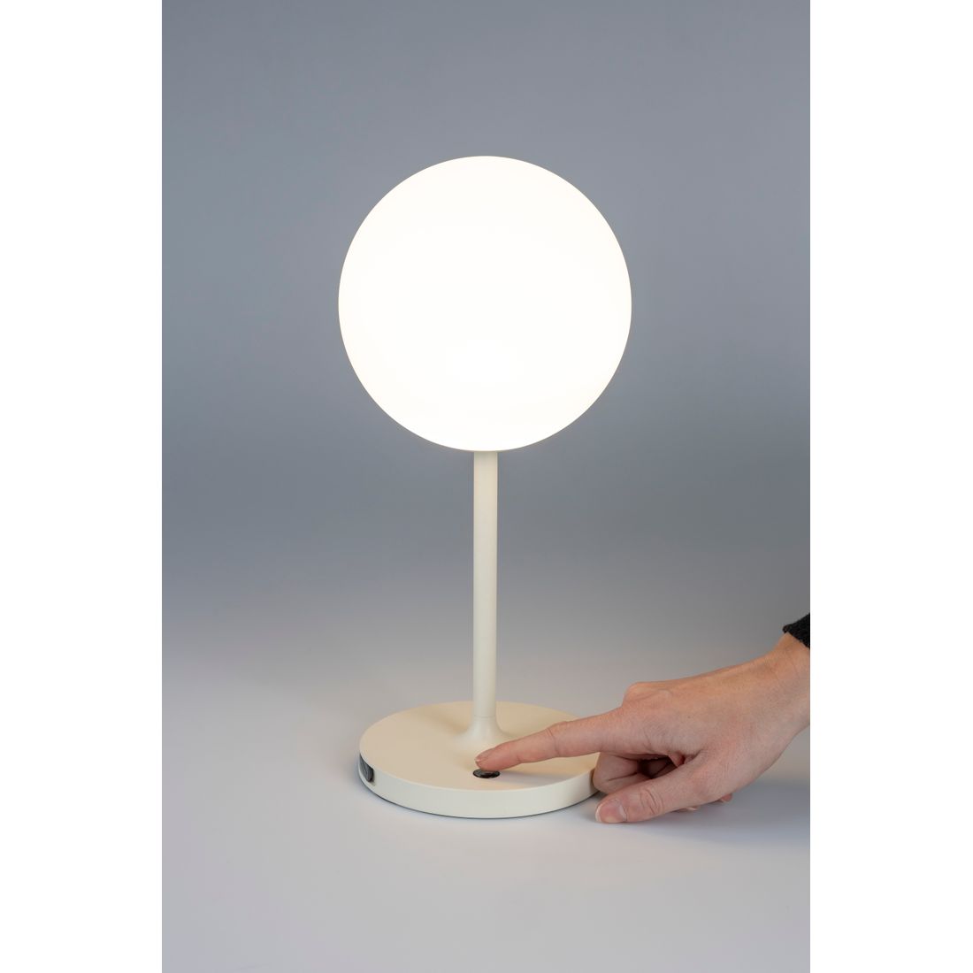 White Label Living Tafellamp Hub Beige