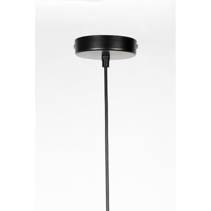 White Label Living Hanglamp Lena Zwart M