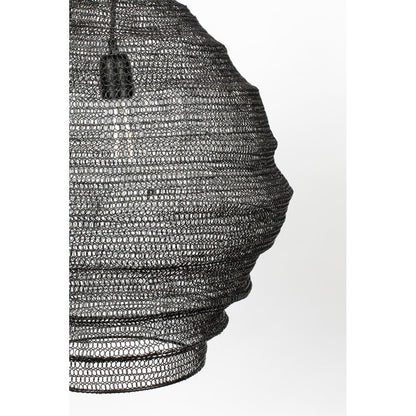 White Label Living Hanglamp Lena Zwart L