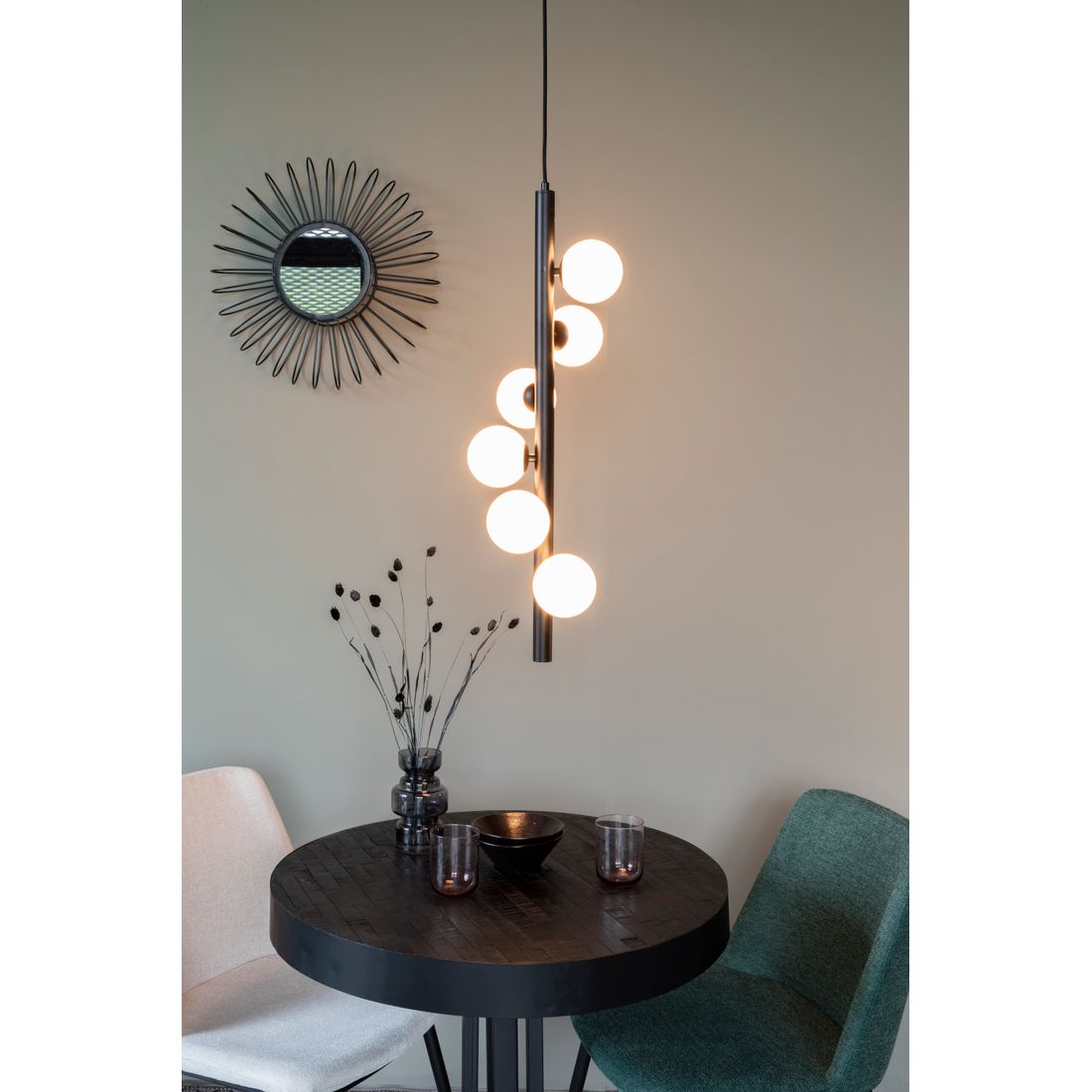 White Label Living Hanglamp Monica Wit