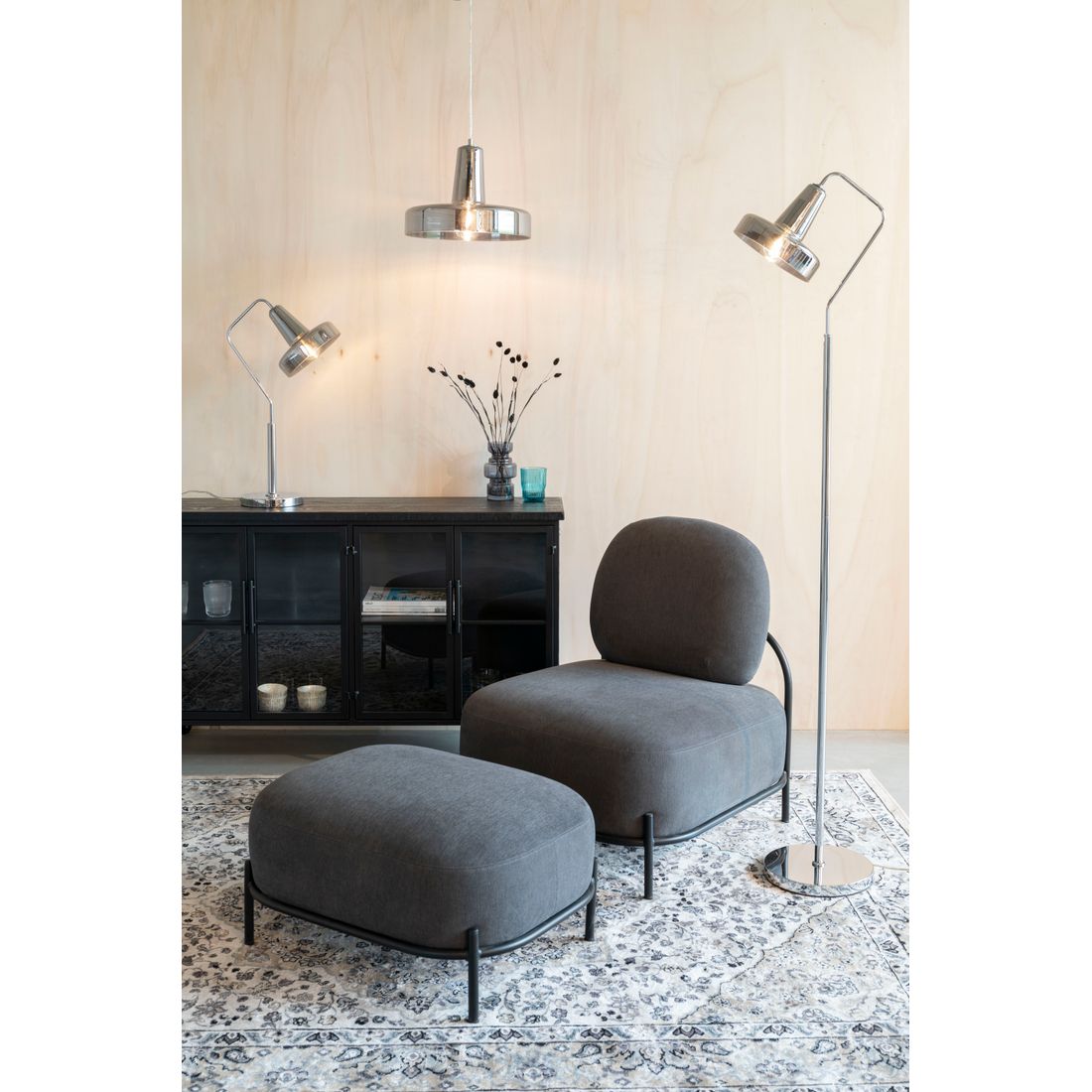 White Label Living Hanglamp Anshin Smoke M