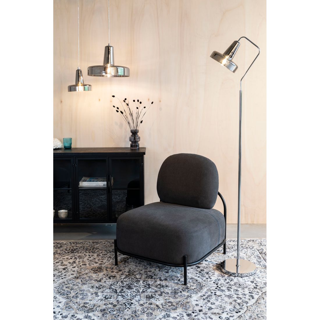 White Label Living Hanglamp Anshin Smoke M