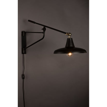 Dutchbone Wandlamp Hector Zwart