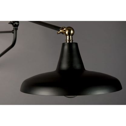 Dutchbone Wandlamp Hector Zwart