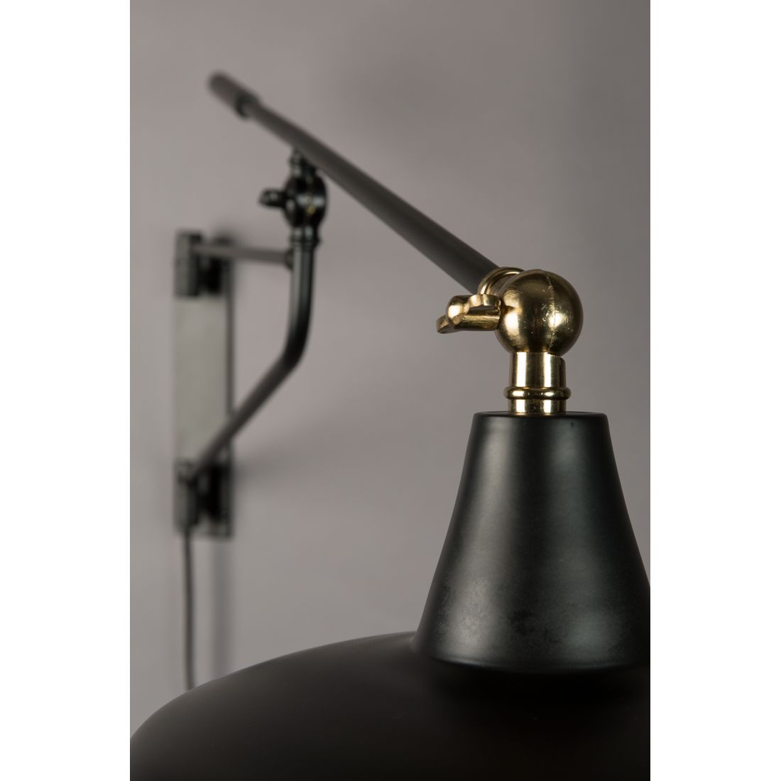 Dutchbone Wandlamp Hector Zwart