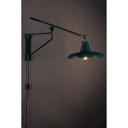 Dutchbone Wandlamp Hector Teal